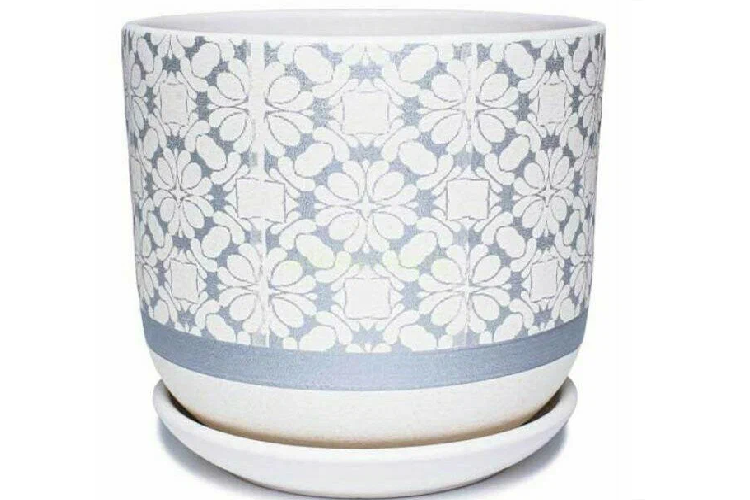 Горшок гипюр белый бук №1