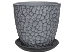 Горшок Манго серый бутон №7
