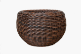 Кашпо ротанг Дуб Коньячный Омбре 20л